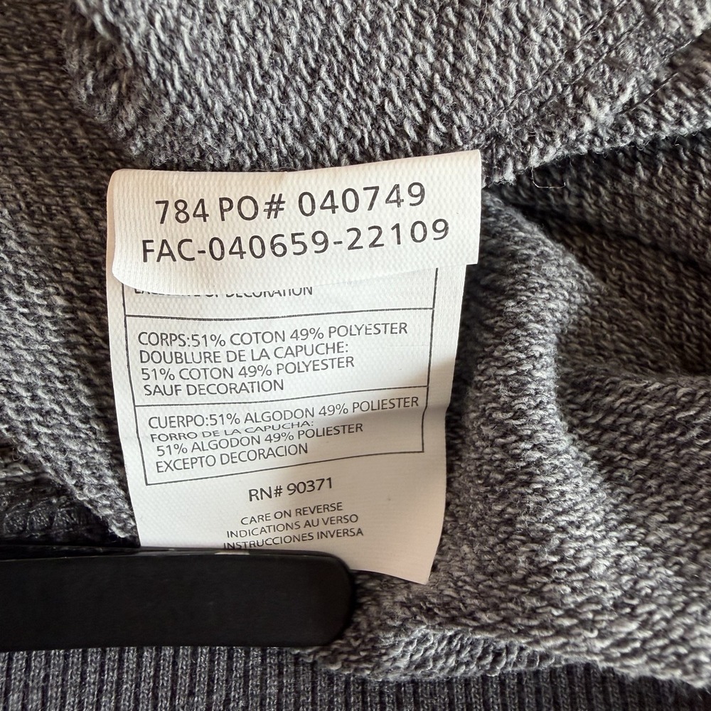 Camp David Women's Large Coastal Carolina Replay Hoodie Dark Gray College New - Picture 8 of 9